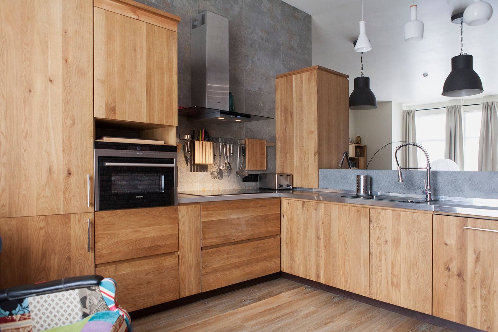 Cocina integral roble