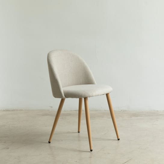 Silla moderna tapizada